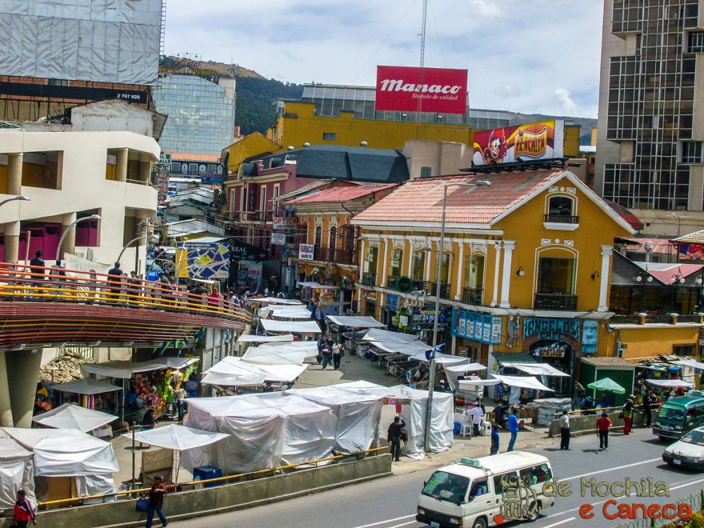 Bolivia - La Paz - comércio de rua