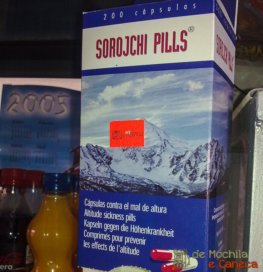 Bolivia - La Paz- Remédio para a altitude.