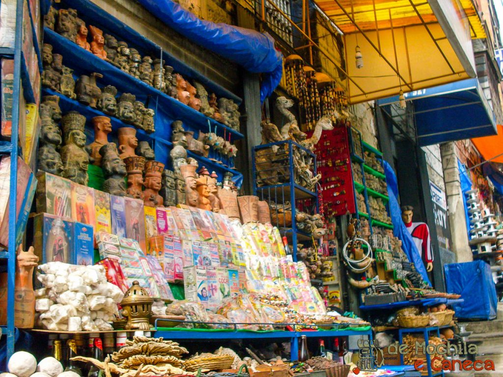 Bolívia La Paz- Calle de las Brujas