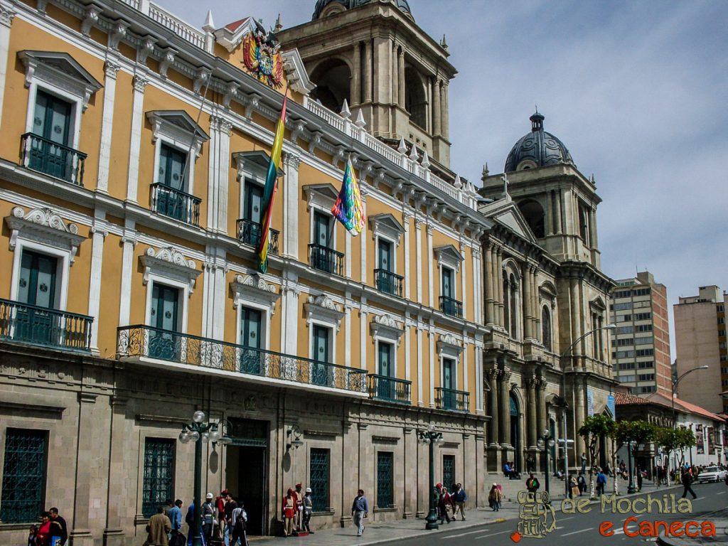 La Paz – Conhecendo a cidade Palacio Quemado