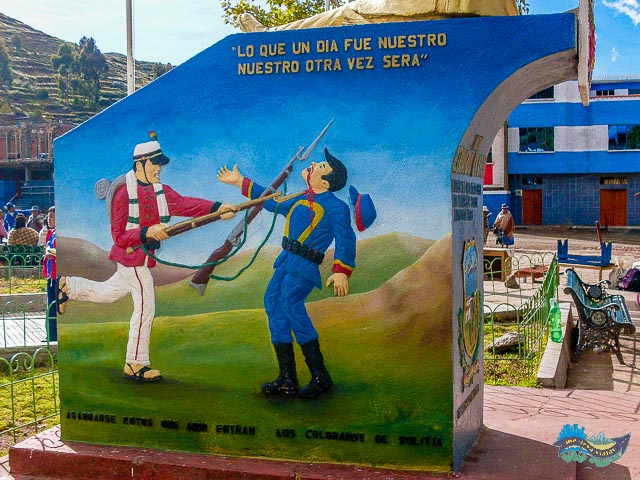 A magoa boliviana, em relação a guerra do Pacífico - “O que um dia foi nosso, nosso outra vez será” . A magoa boliviana, em relação a guerra do Pacífico - “O que um dia foi nosso, nosso outra vez será” .