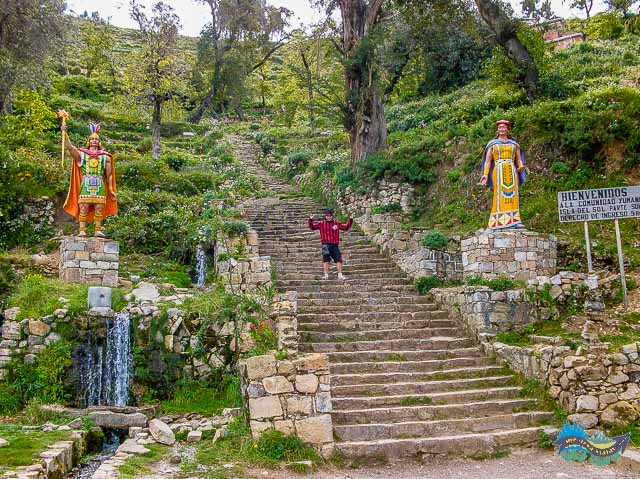 Isla del Sol - lado sul - fim da trilha Isla del Sol - lado sul - fim da trilha