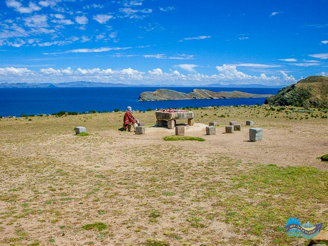 Isla del Sol - Cerimônia Inka Isla del Sol - Cerimônia Inka