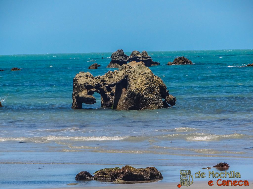 Formação rochosa - elefante. 