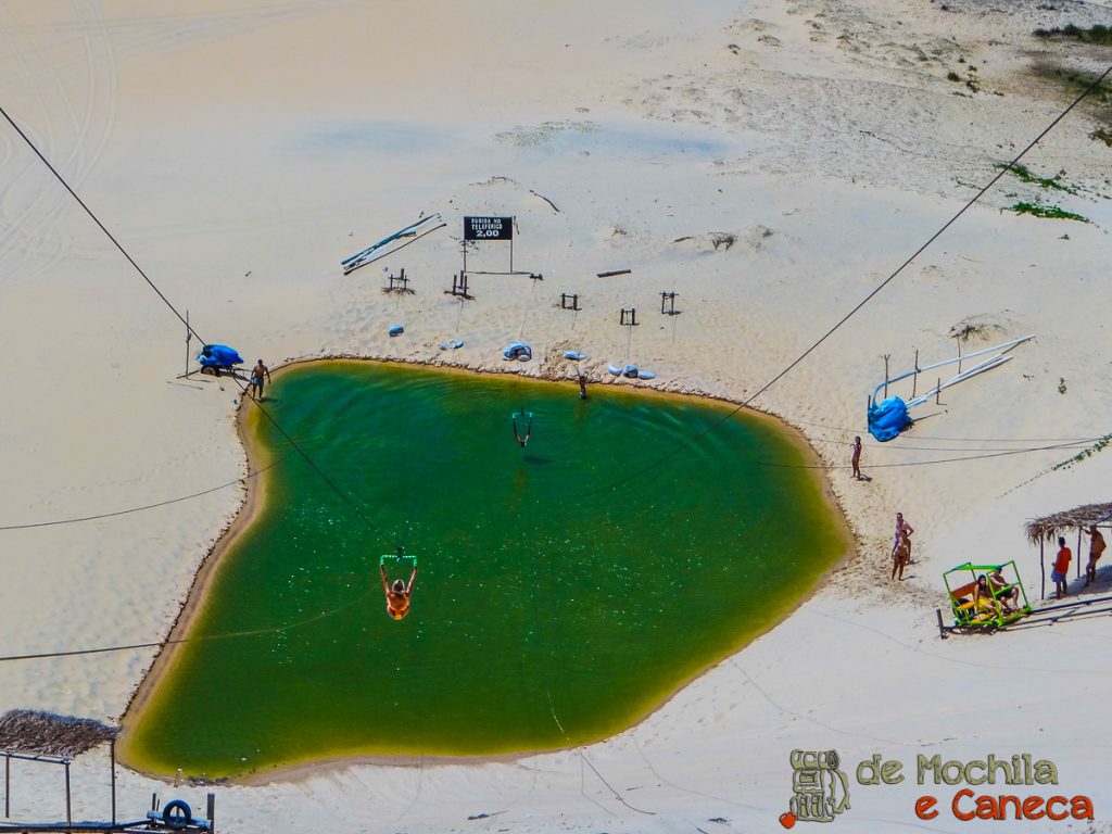 Canoa Quebrada - Ceará- tirolesa