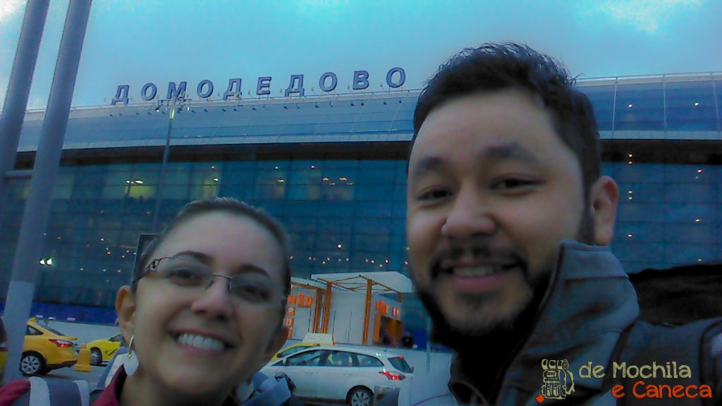 Chegando em Moscou - Domodedovo Russia