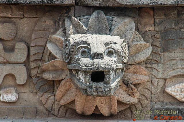 Detalhe das pirâmides de Teotihuacan. Detalhe das pirâmides de Teotihuacan.