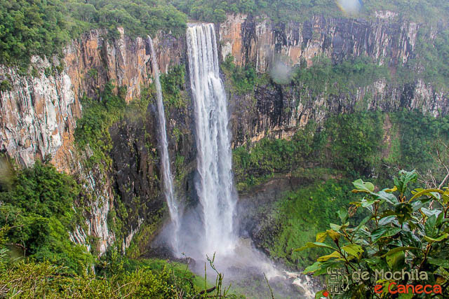 Vista do imponente Salto São Francisco.