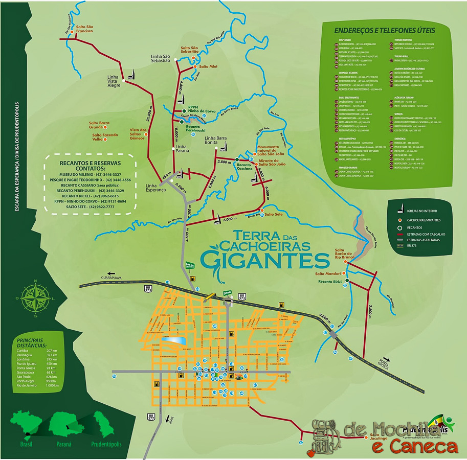 Prudentópolis, terra das cachoeiras gigantes