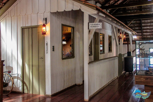 A primeira casa de imigrantes holandeses. A primeira casa de imigrantes holandeses.