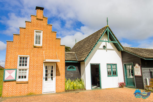 Casas típicas da Holanda. Casas típicas da Holanda.