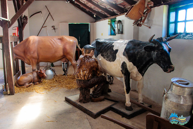 Representação dos colonos holandeses de Carambeí. Representação dos colonos holandeses de Carambeí.