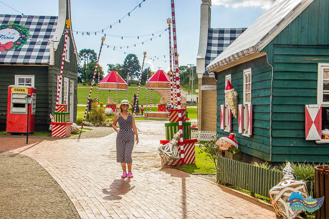 Parque Histórico de Carambeí - Decoração de Natal. Natal no Parque histórico de Carambeí