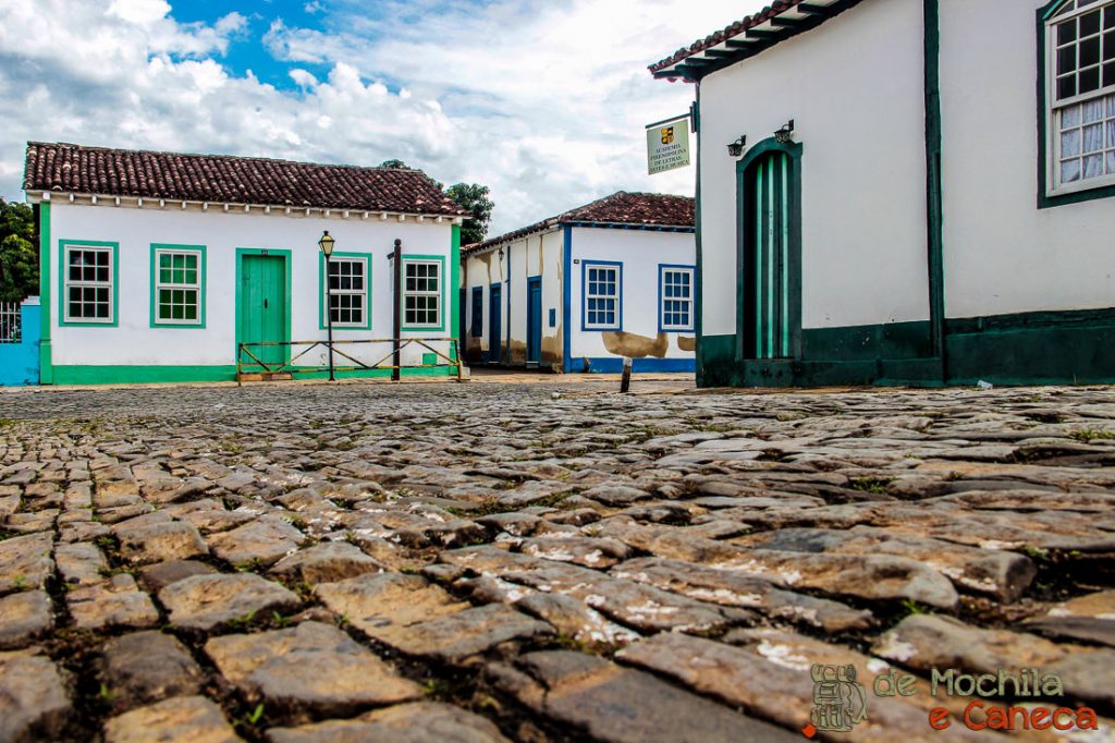 Ruas de Pirenópolis. Pirenópolis-Casas e ruas de pedras