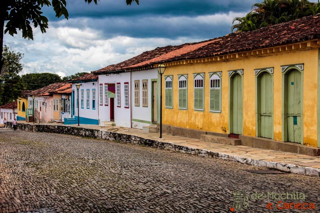 Ruas de Pirenópolis Casas coloniais