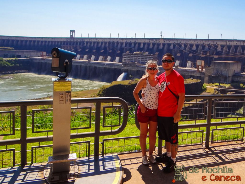 Usina Binacional de Itaipu Vista Panorâmica.