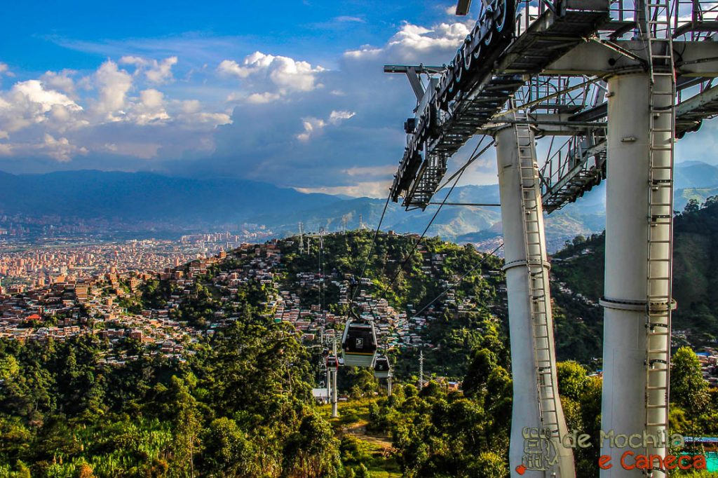 MetroCable - Linha K - Medellin Teleférico