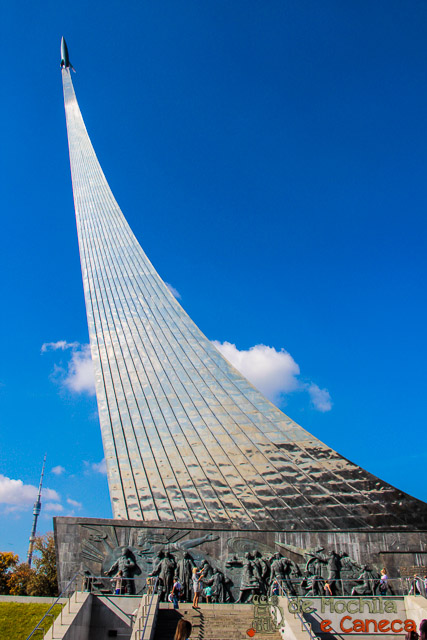 Memorial do Cosmonauta - Moscou Museu da Cosmonáutica-Moscou