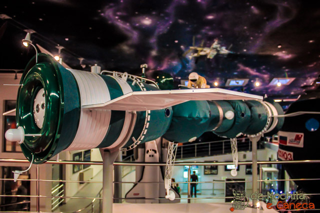 Nave espacial soviética Museu da Cosmonáutica-Nave espacial soviética.