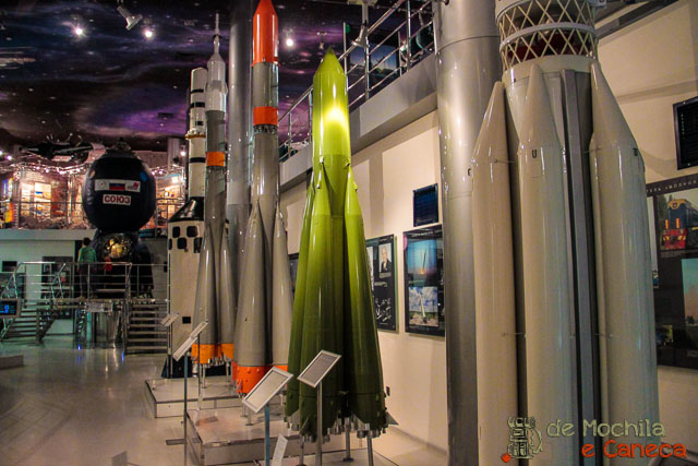 Museu da Cosmonáutica-foguetes