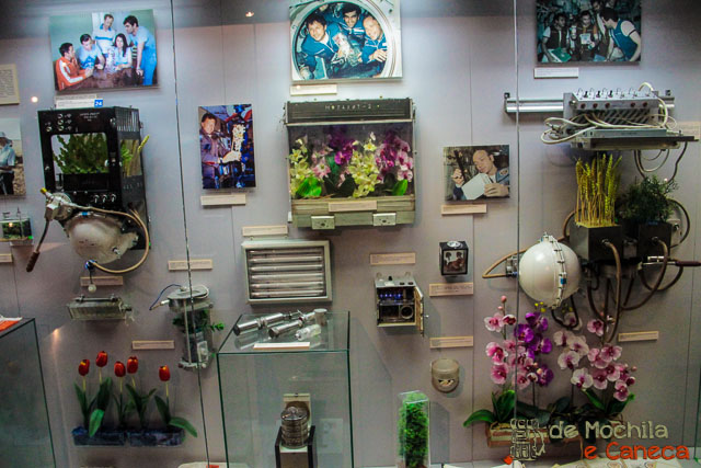 Museu da Cosmonáutica-objetos dos cosmonautas