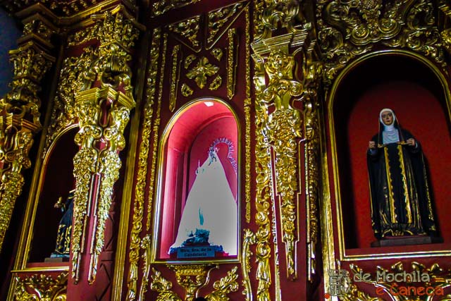 Altar da Igreja Nuestra Señora de la Candelaria La Popa - Cartagena