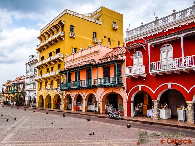 Plaza de los coches - Cartagena de Indias Colombia