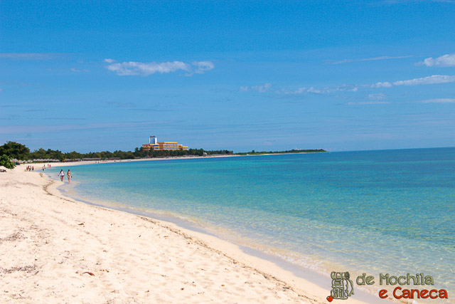 Playa Ancón-praia bonita em Cuba