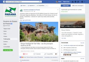 DMEC na Fanpage do Governo do Estado do Paraná. 22-01-18-Governo-do-estado-do-pr