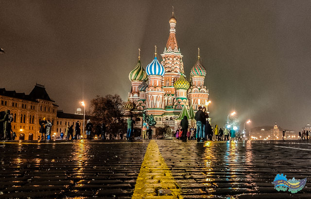 A igreja mais bonita do mundo - Moscou.