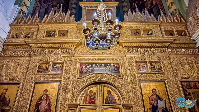 Interior da Catedral de São Basílio. 