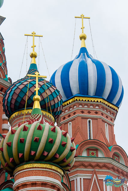 Detalhes das cúpulas da Catedral. 