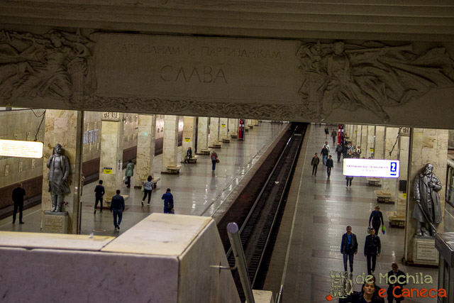 Estação Partizanskaya.