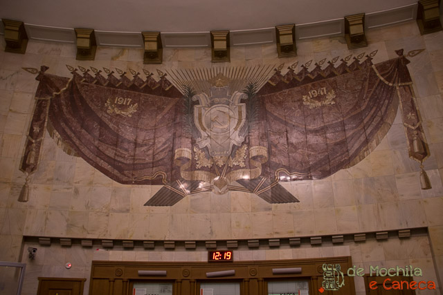 Metrô de Moscou-Russia