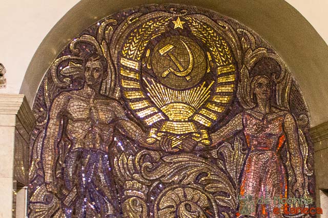 Metrô de Moscou-Russia