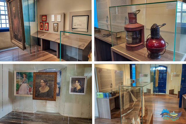 Interior da Casa de Anita - Museu em Laguna