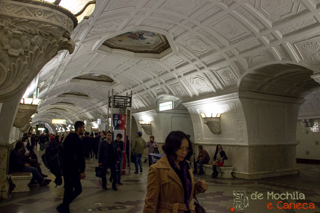 Estação Belorusskaya (Linha 5).