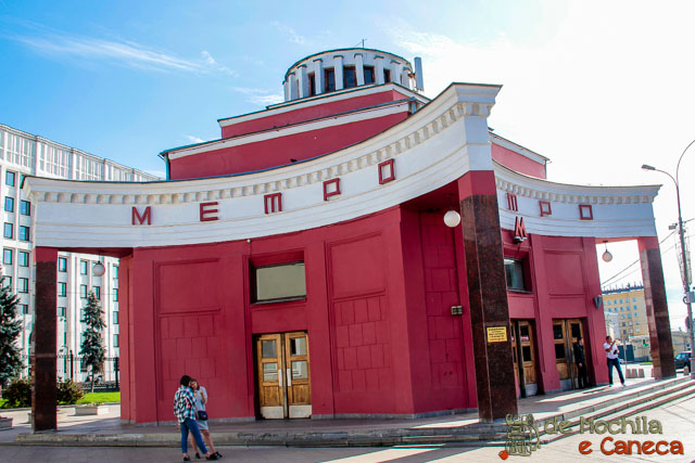 Metrô de Moscou-Russia