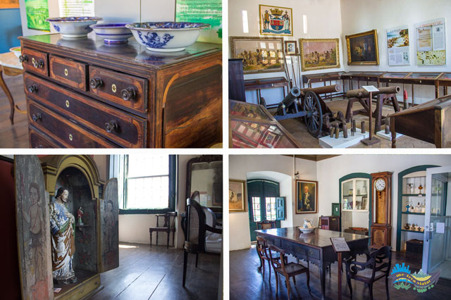 Interior do Museu de Anita. Laguna