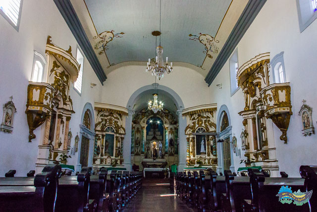 Interior da Igreja Matriz Santo Antônio dos Anjos