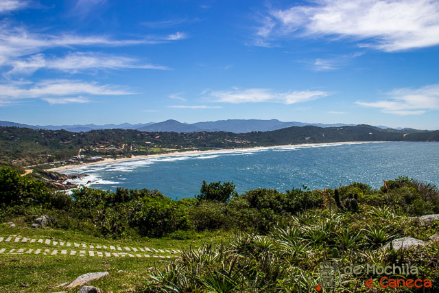 Visual da Praia do Rosa Praia do Rosa até a Praia do Luz