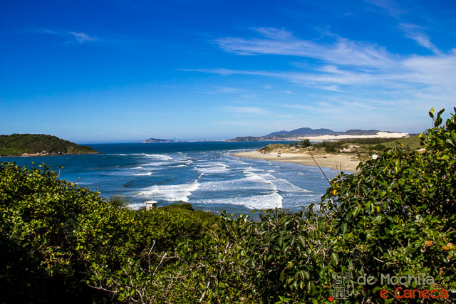 Trilha da Praia do Rosa até a Praia do Luz Praia do Luz - visual