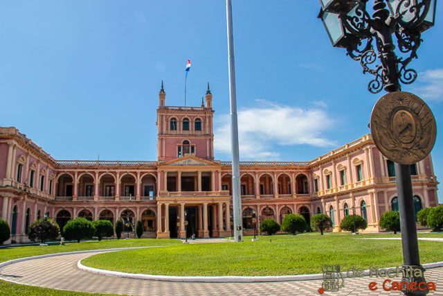 Palácio de Lopez - Sede do Governo Paraguaio.