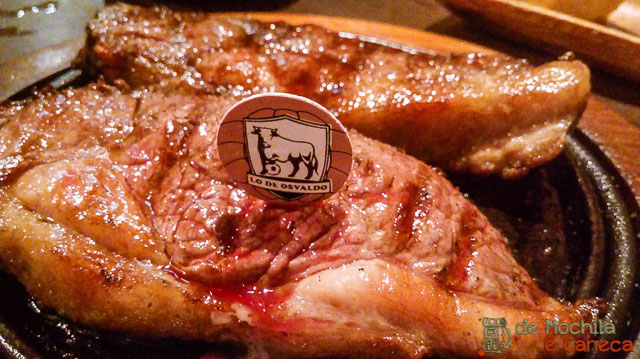 Carne do Lo de Osvaldo em Assunção. 