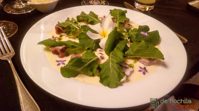 Restaurante alta gastronomia em Assunção. 