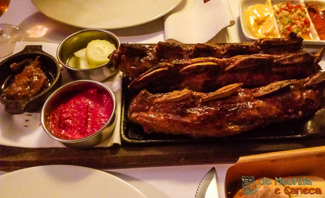 Carne do La Cabrera Asunción. 