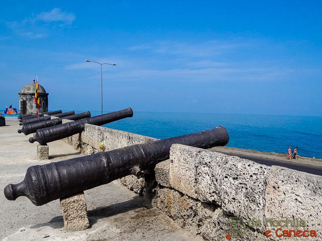 Muralhas de Cartagena O que fazer em Cartagena - Muralhas