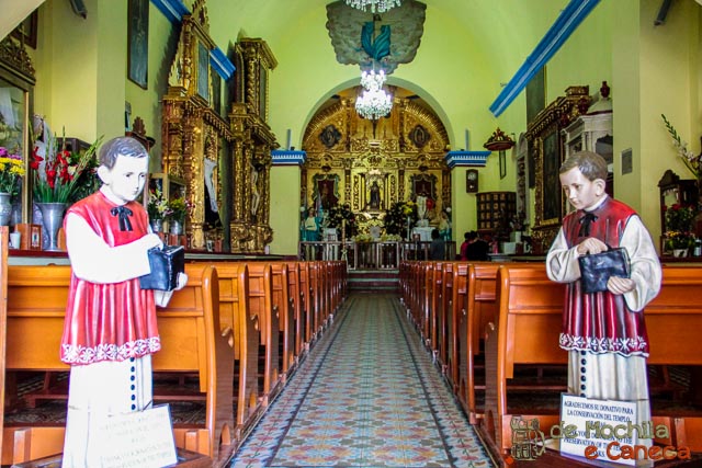Interior do Templo Santa María de la Asunción Templo Santa María de la Asunción