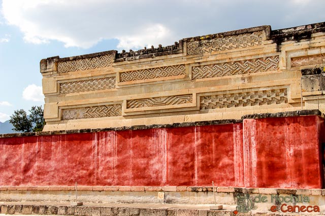 Detalhes da decoração das edificações. Oaxaca