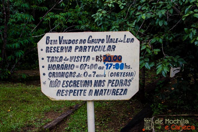 Preços e Horário do Vale da Lua